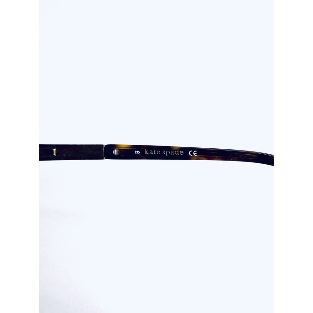 Kate Spade NY Brown Tortoise Metal Cat Eye Eyeglasses Averil 0RX3 51 16 135 - Picture 7 of 11